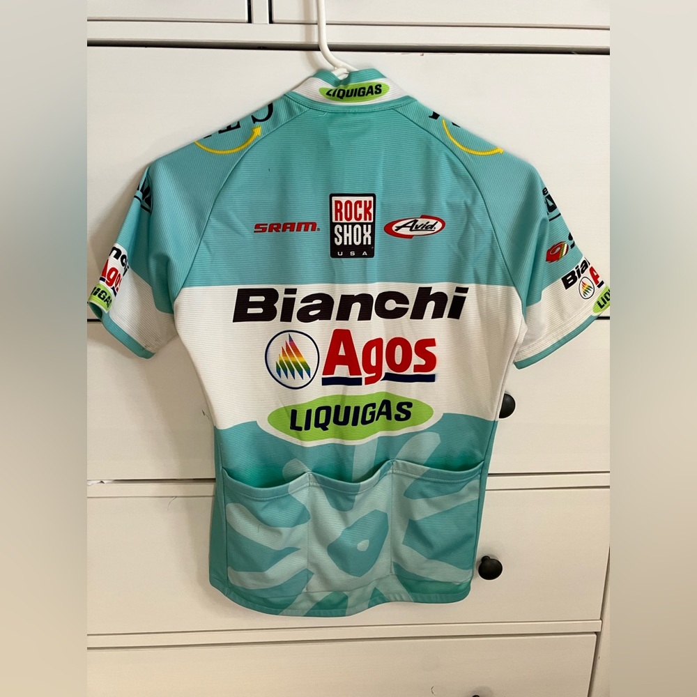 Santini Bianchi Womens Cycling Jersey XS - Picture 7 of 7